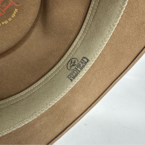 Redhead Lite 100% Wool Packable Fedora 3 Season Hat - Picture 9 of 9